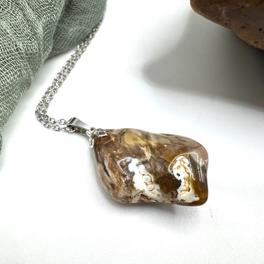 Petrified Wood Necklace
