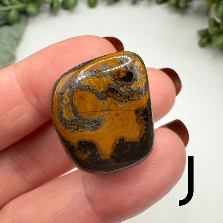 Blue Tiger's Eye Tumble