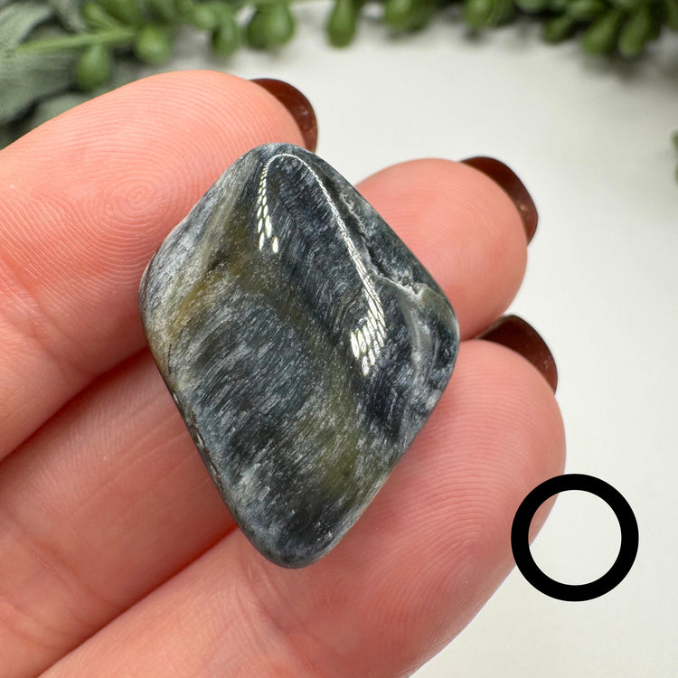 Blue Tiger's Eye Tumble