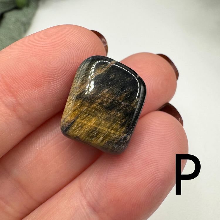 Blue Tiger's Eye Tumble