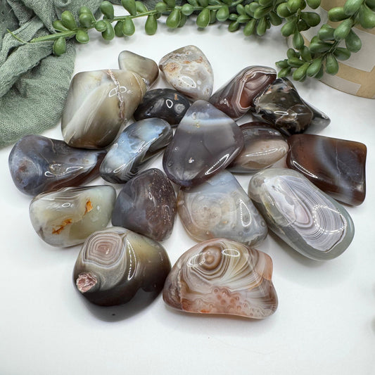 Botswana Agate Tumble