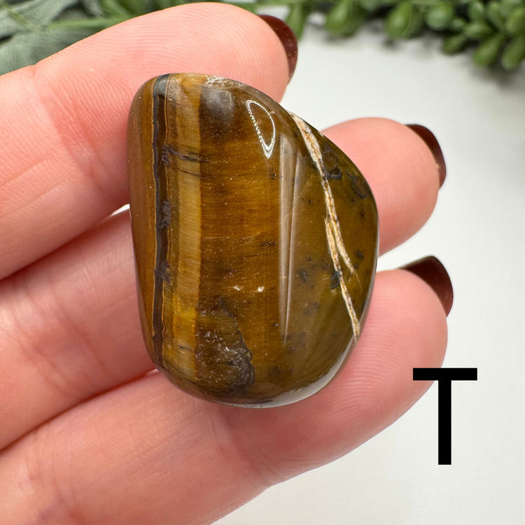 Blue Tiger's Eye Tumble