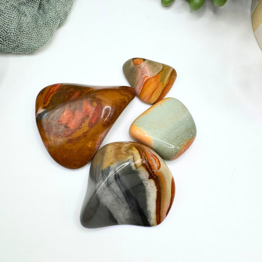 Polychrome Jasper Tumble