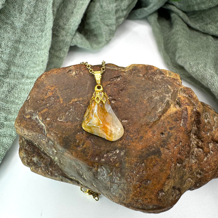 Prairie Agate Necklace