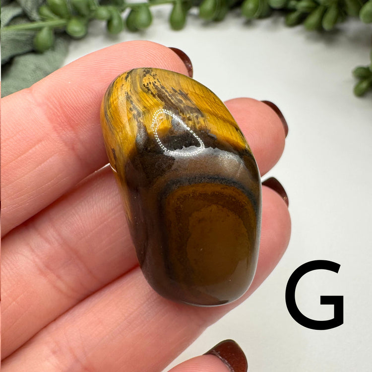 Blue Tiger's Eye Tumble