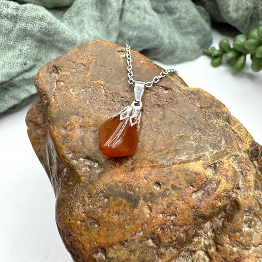 Fire Opal Necklace