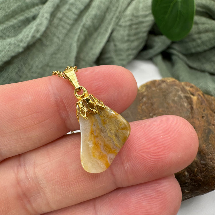 Prairie Agate Necklace