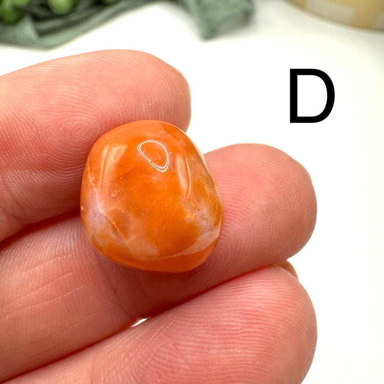 Small Carnelian Tumble