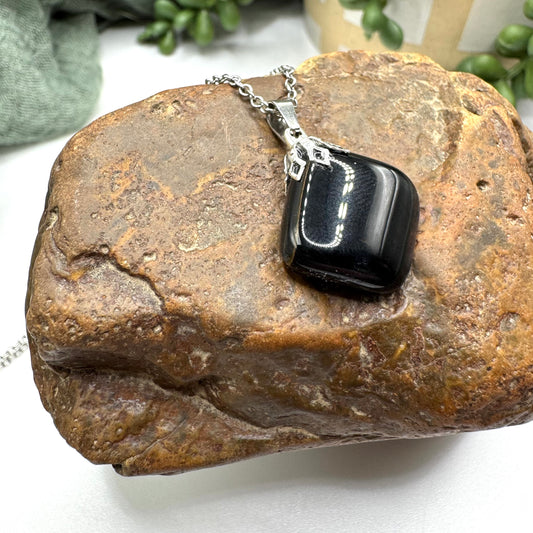 Blue Tiger’s Eye Necklace