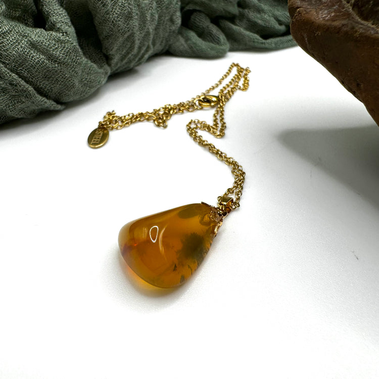 Fire Opal Necklace