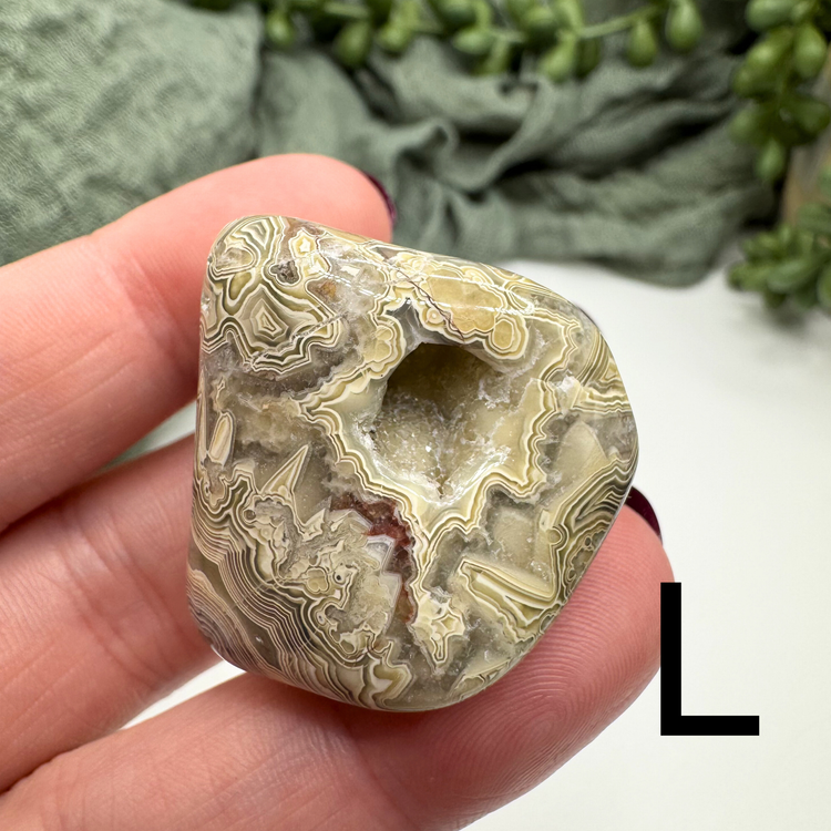Crazy Lace Agate Tumble