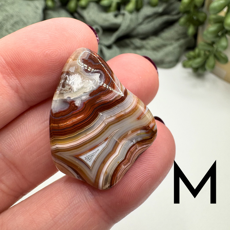 Crazy Lace Agate Tumble
