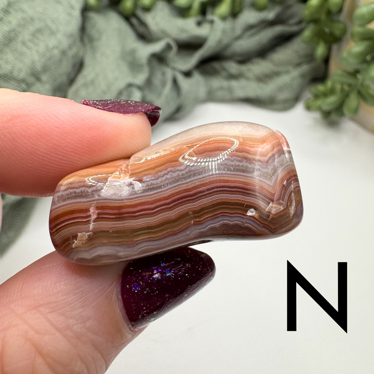 Crazy Lace Agate Tumble