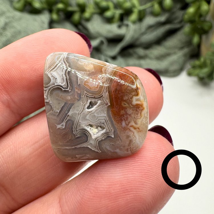 Crazy Lace Agate Tumble