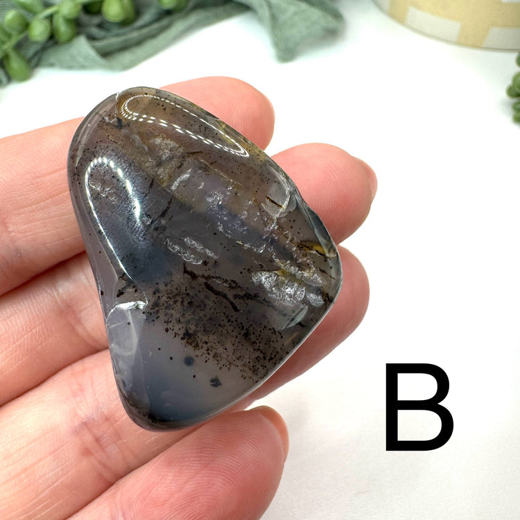 Montana Moss Agate Tumble