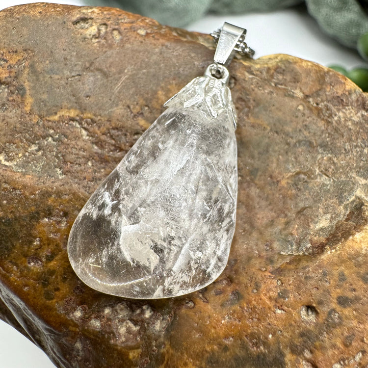 Clear Quartz Necklace