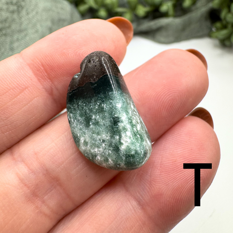 *IMPERFECT* Moss Agate Tumble - Sus Stew Batch