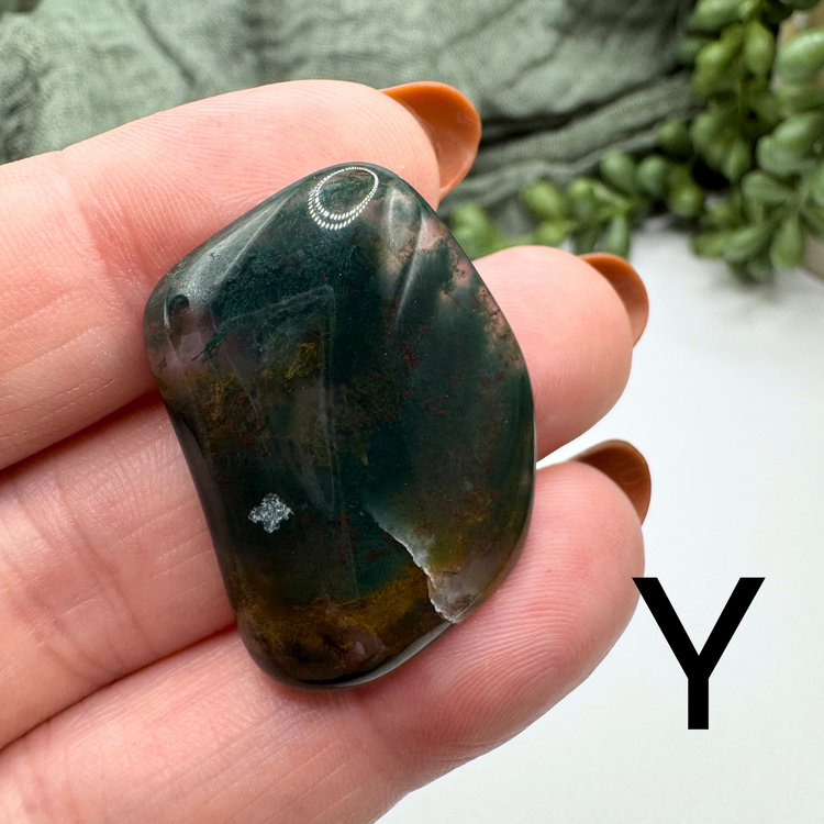 Moss Agate Tumble - Sus Stew Batch