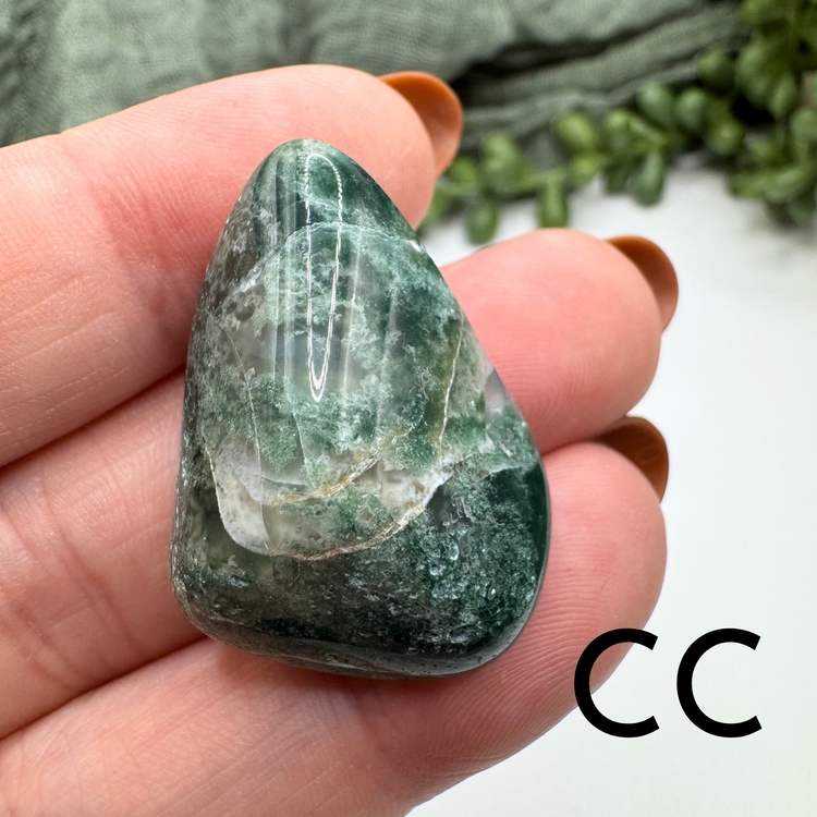 Moss Agate Tumble - Sus Stew Batch