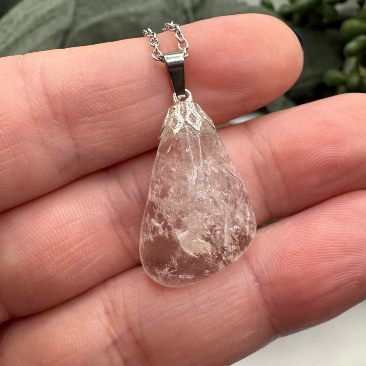 Clear Quartz Necklace