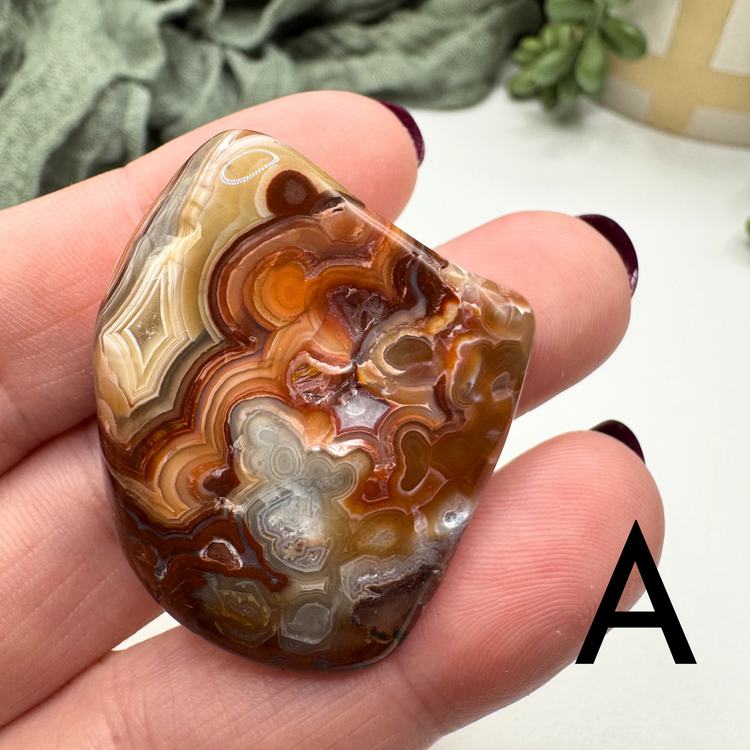 Crazy Lace Agate Tumble