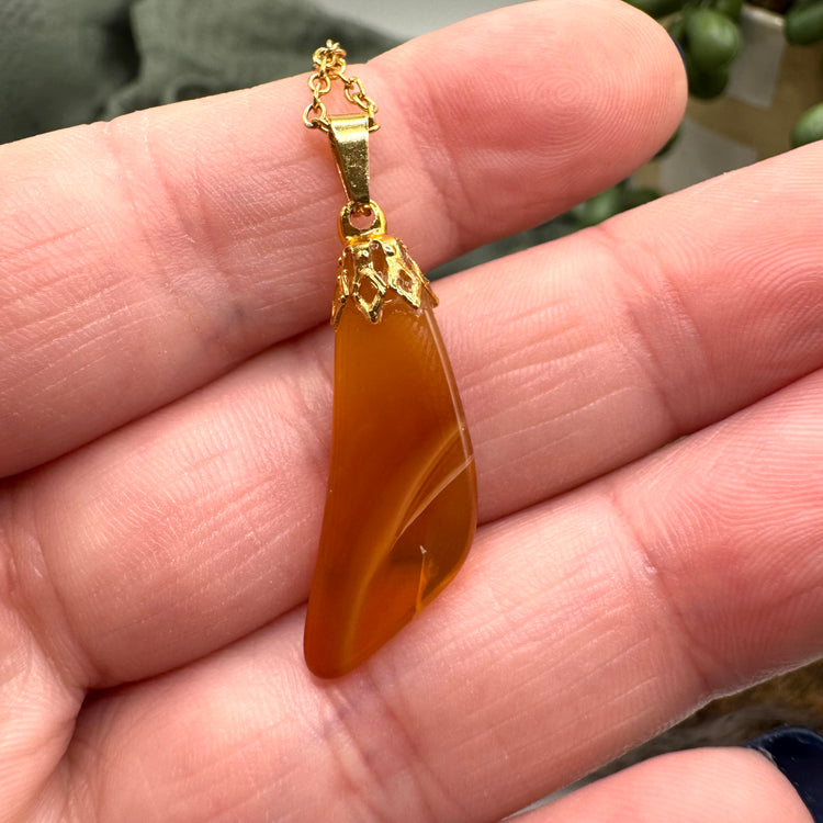 Fire Opal Necklace