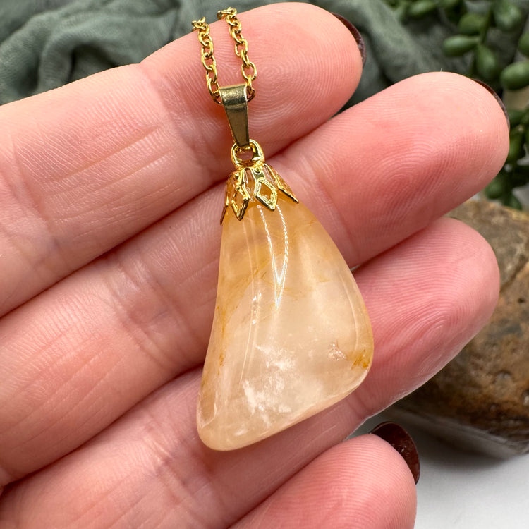 Golden Healer Necklace