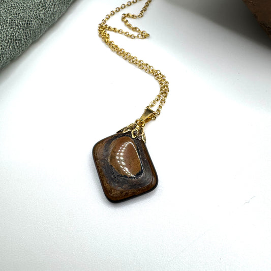 Blue Tiger’s Eye Necklace