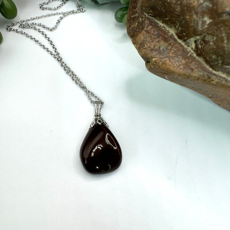 Chocolate Opal Necklace