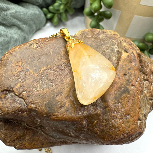 Golden Healer Necklace