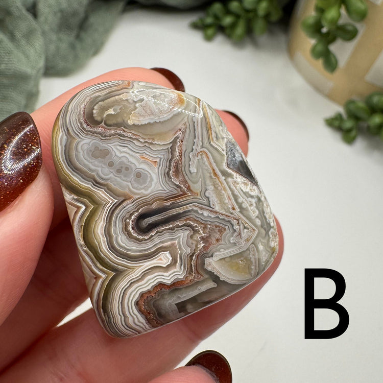 Mexican Lace Agate Tumble