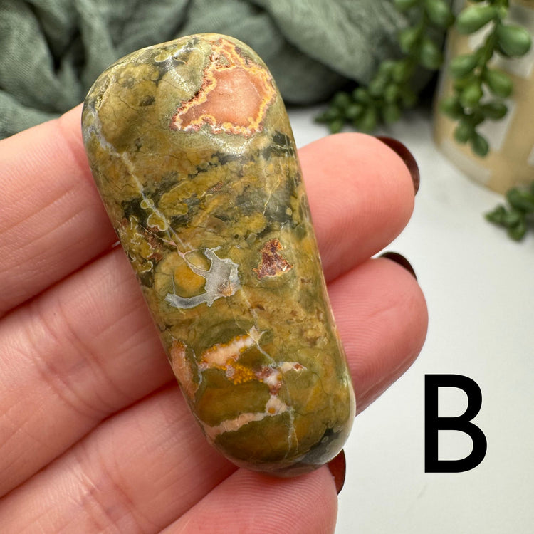 Rainforest Jasper Tumble
