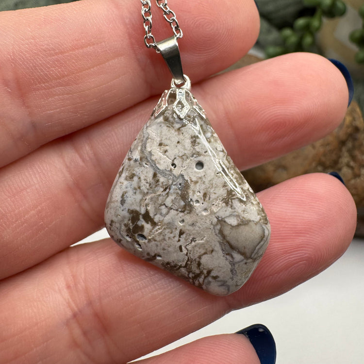 Cape May Jasper Necklace