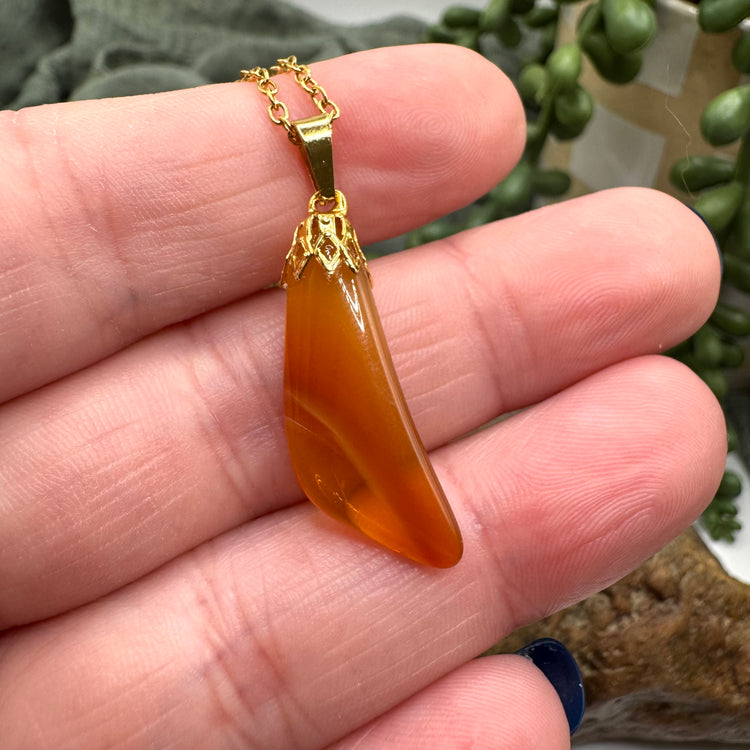 Fire Opal Necklace