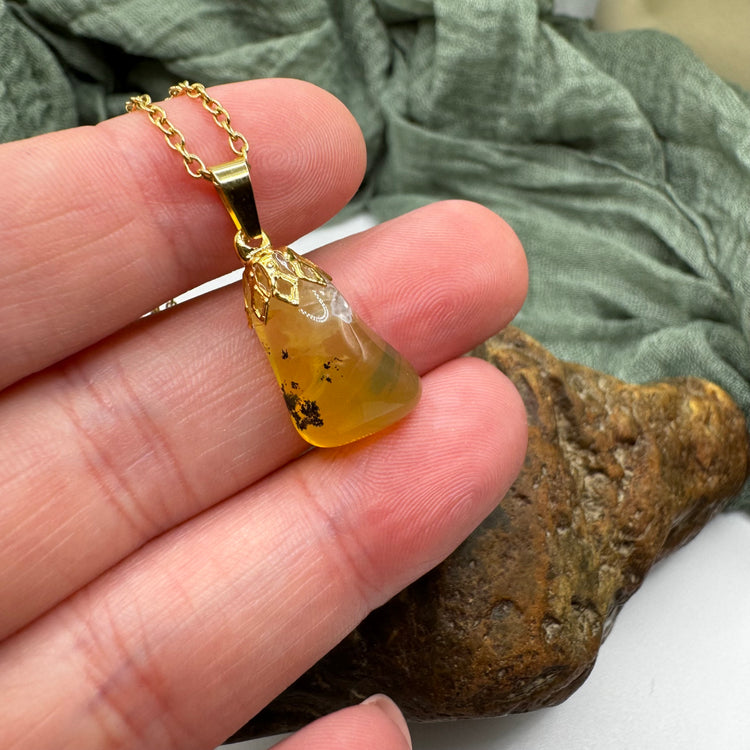 Fire Opal Necklace