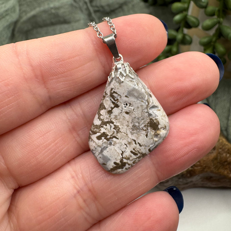 Cape May Jasper Necklace