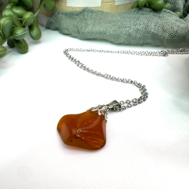 Fire Opal Necklace