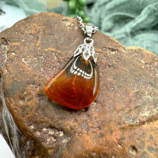 Fire Opal Necklace