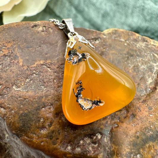 Fire Opal Necklace