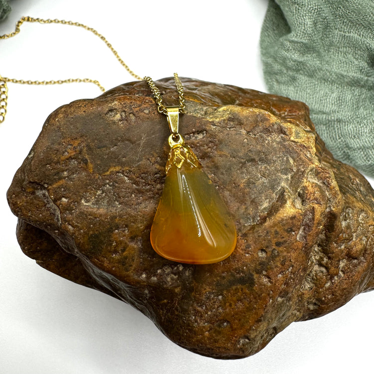 Fire Opal Necklace