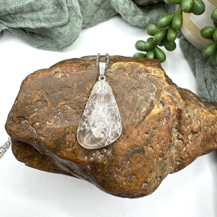 Clear Quartz Necklace