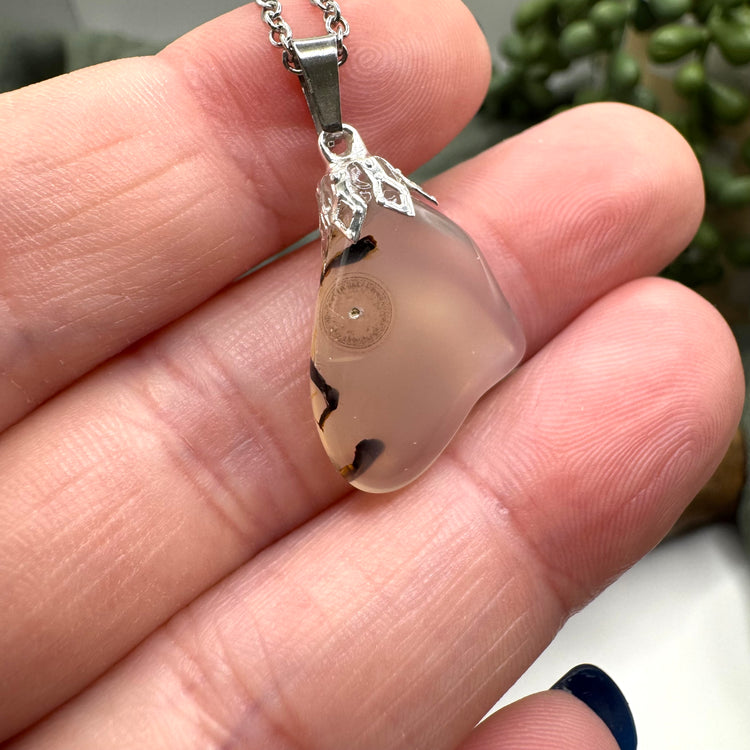 Montana Moss Agate Necklace