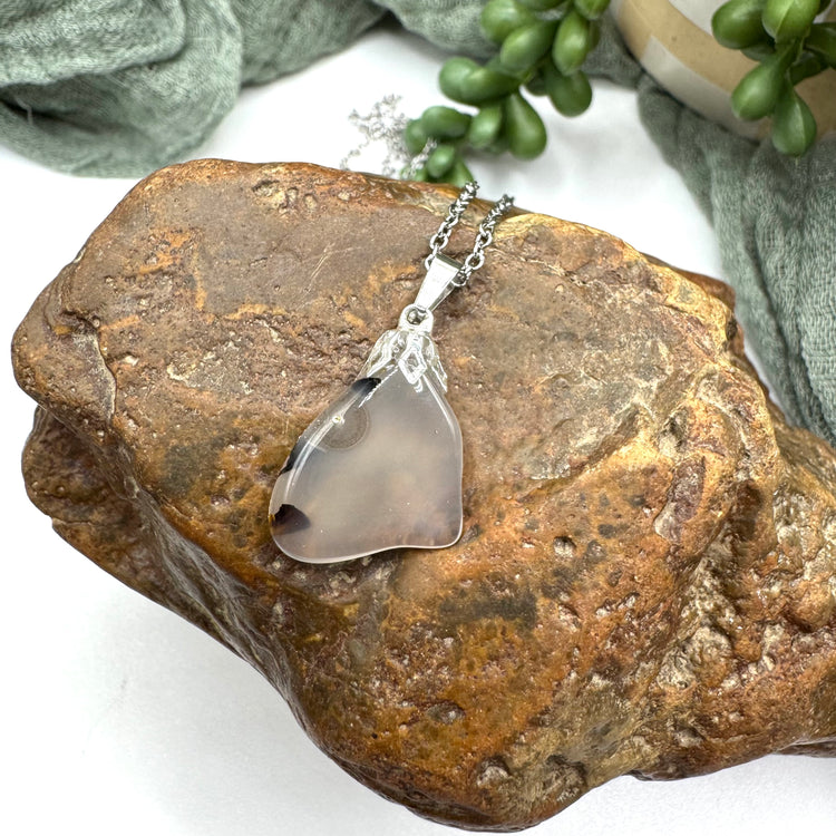 Montana Moss Agate Necklace