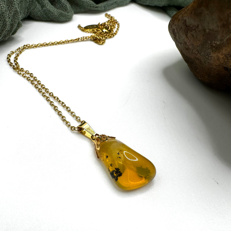 Fire Opal Necklace