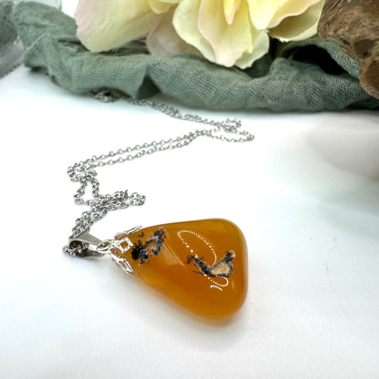 Fire Opal Necklace