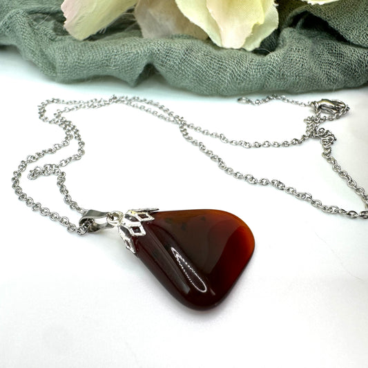 Fire Opal Necklace