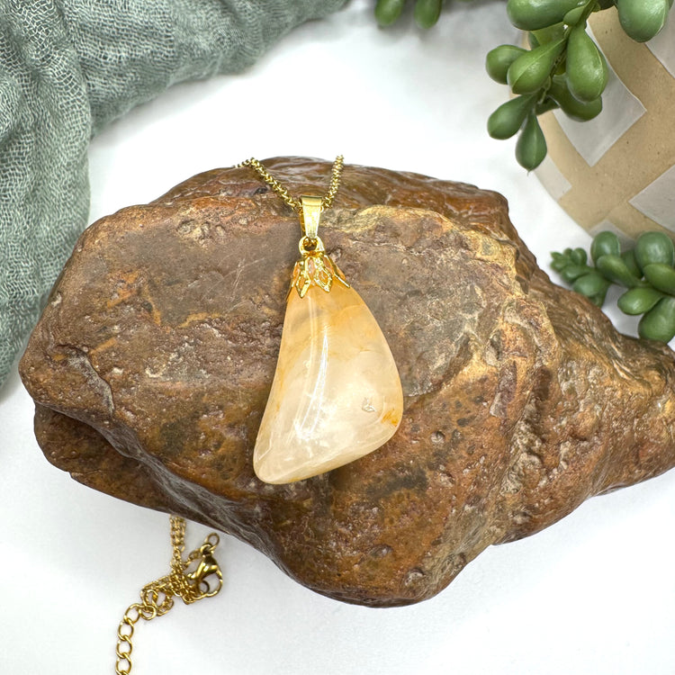 Golden Healer Necklace