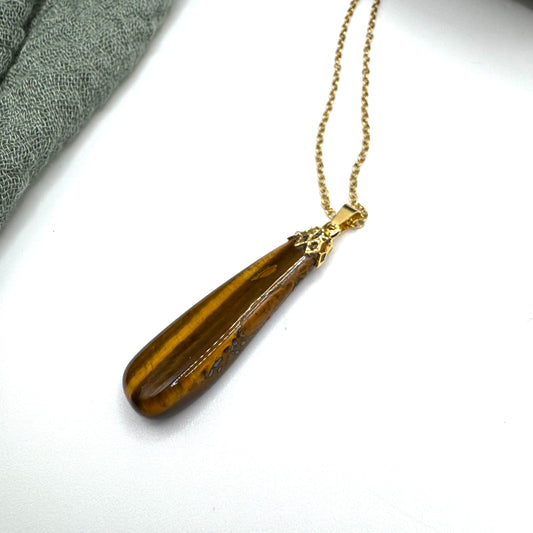 Blue Tiger’s Eye Necklace