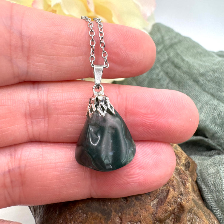 Moss Agate Necklace