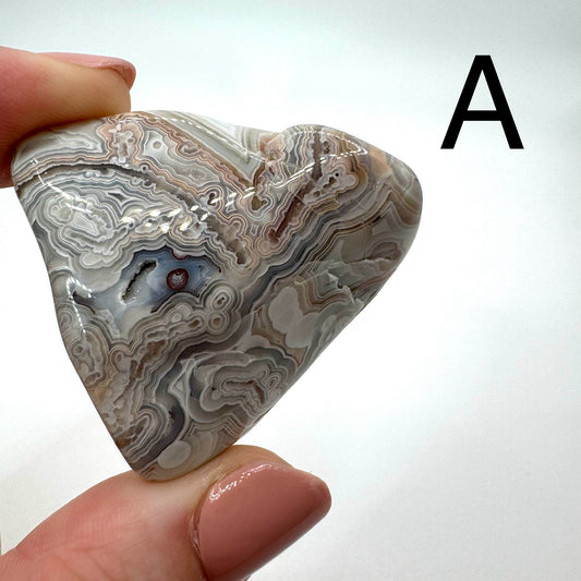 Mexican Lace Agate Tumble